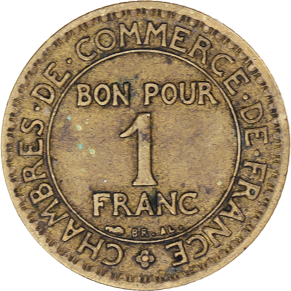 Coin, France, Franc, 1927