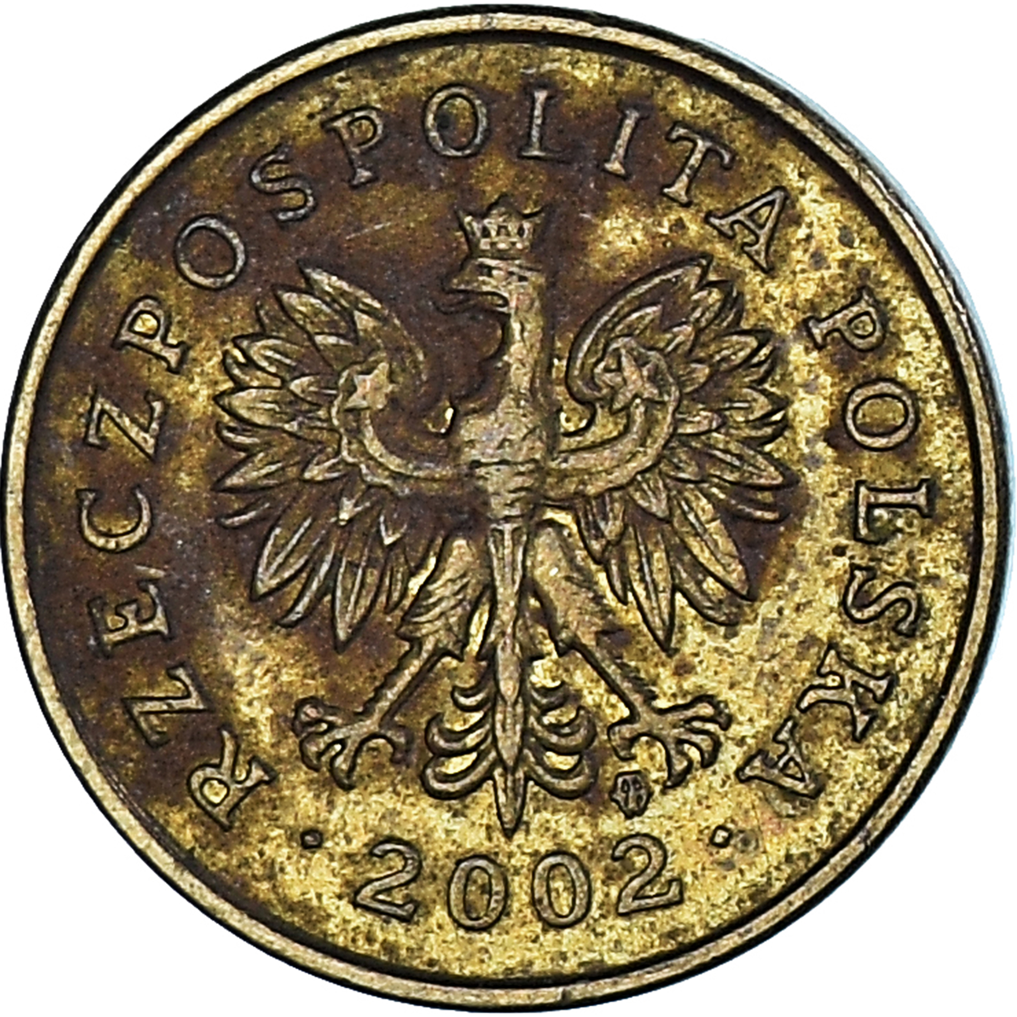 Coin, Poland, 2 Grosze, 2002