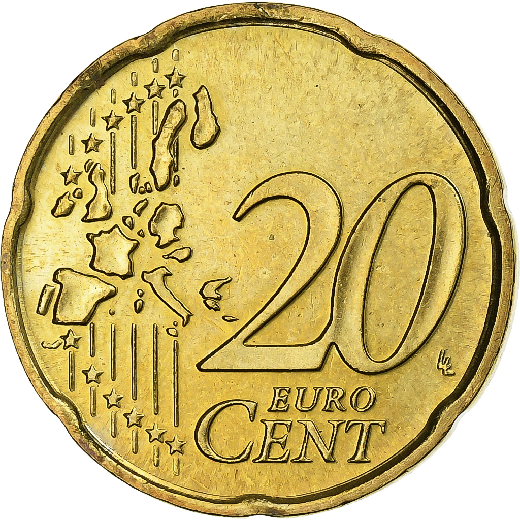 San Marino, 20 Centimes, 2007, Rome, Nordic gold, VZ+
