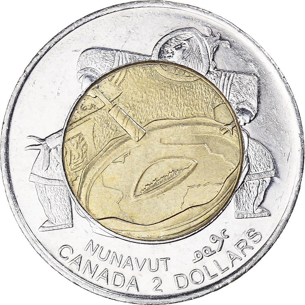 Coin, Canada, 2 Dollars, 1999