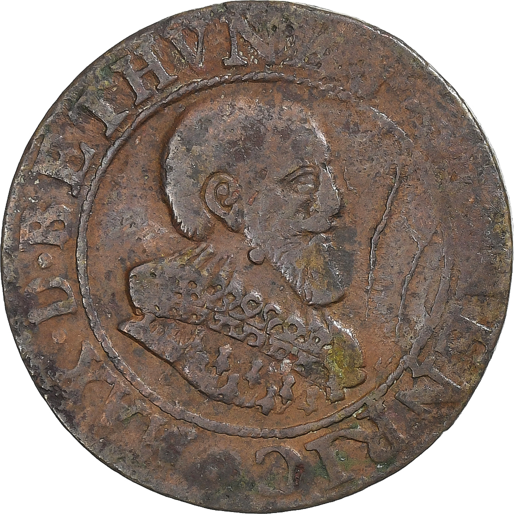 Principality of Boisbelle-Henrichemont, Double Tournois, 1636, Henrichemont