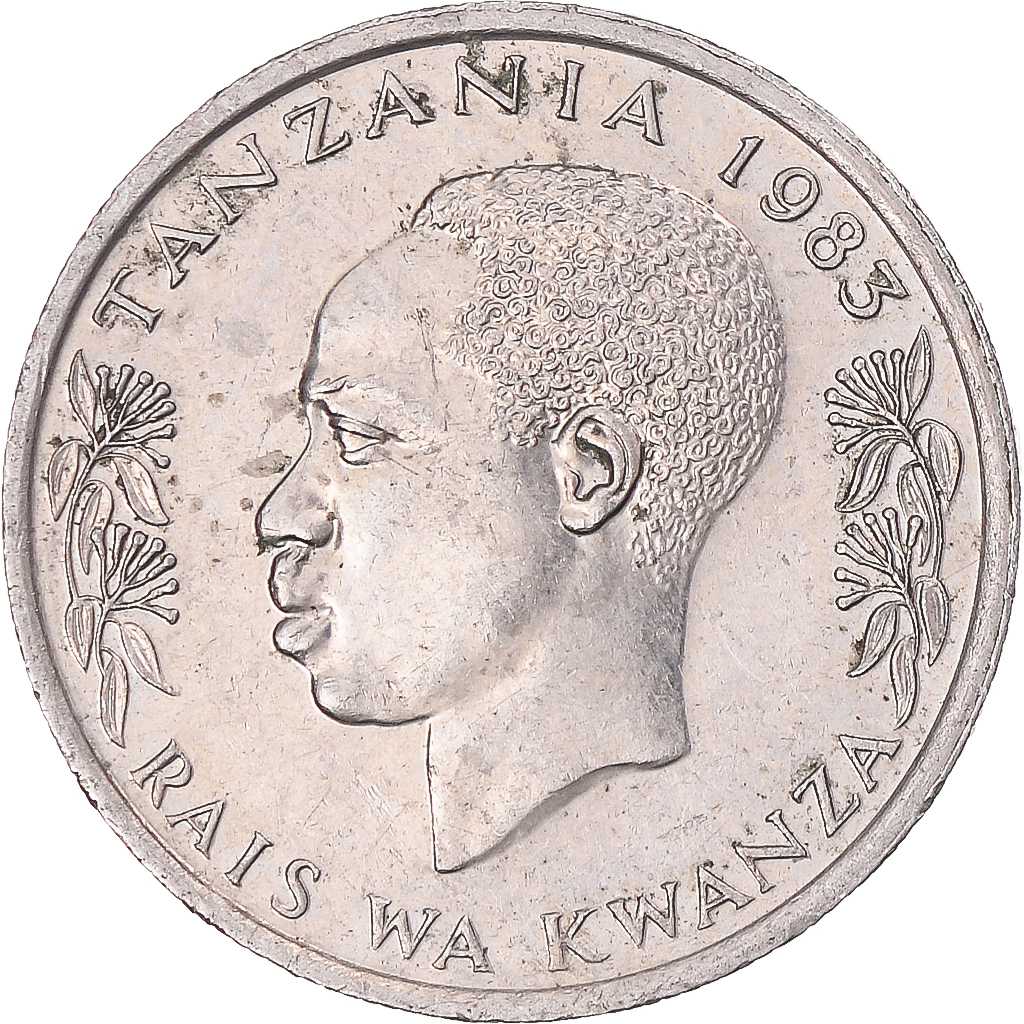 Coin, Tanzania, 50 Senti, 1983