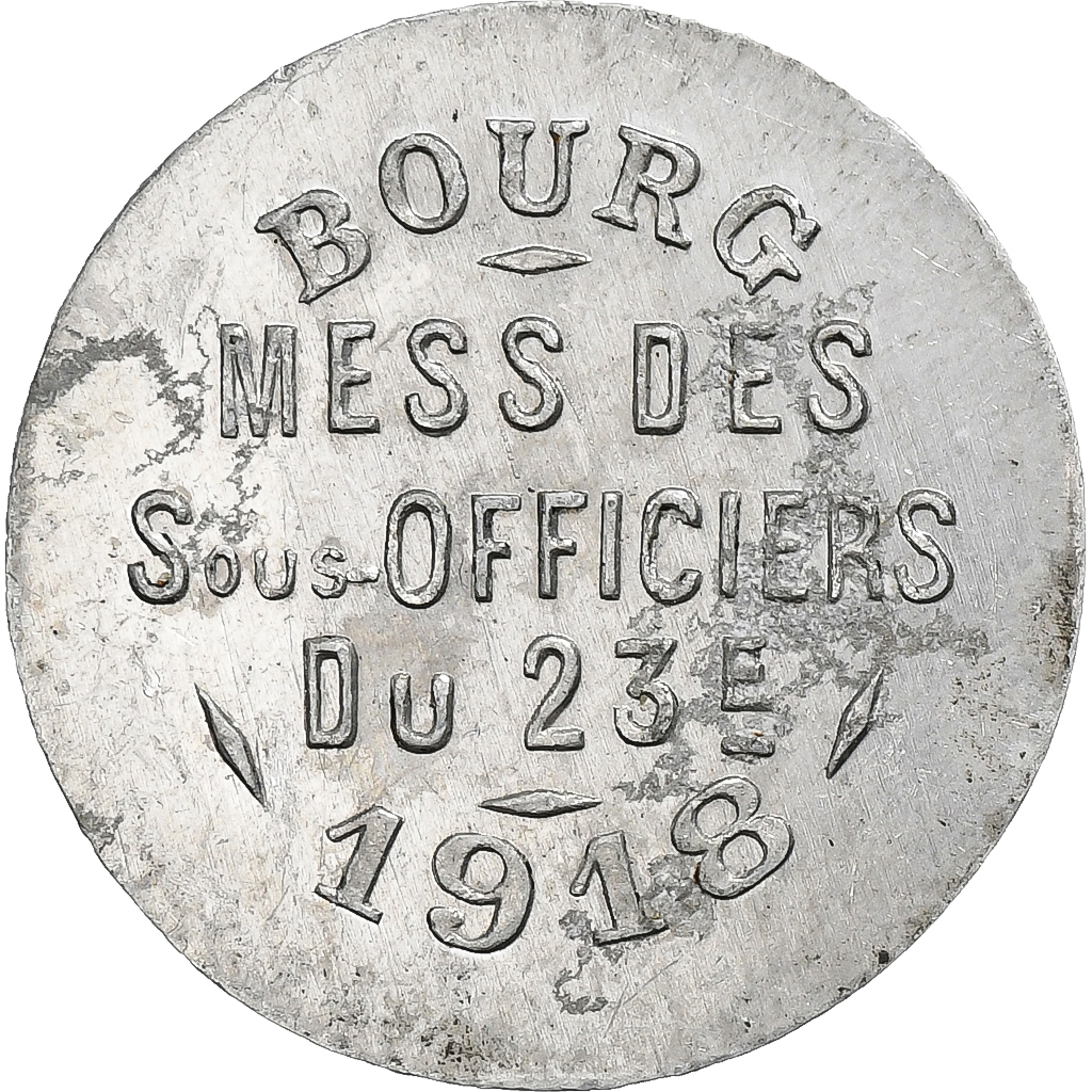 France, Bourg-en-Bresse, 10 Centimes, , Aluminium
