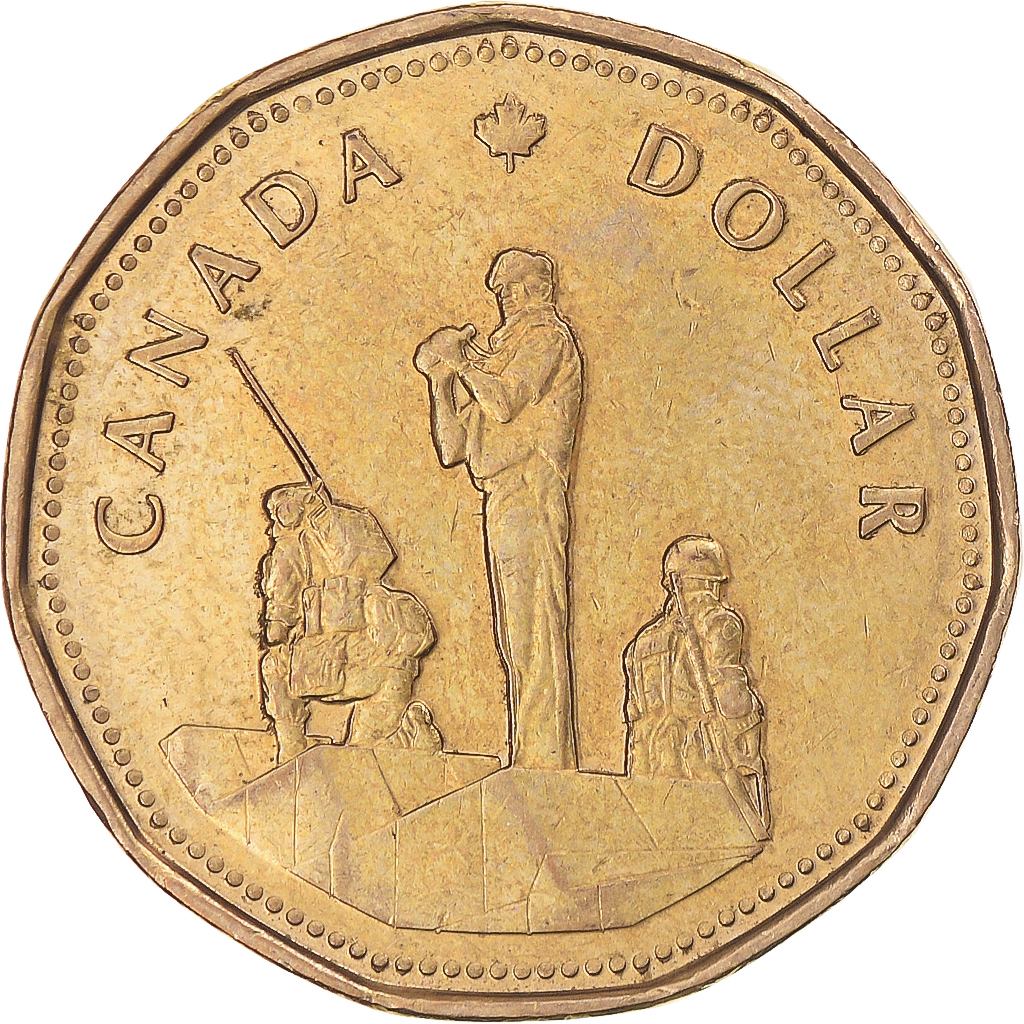 Coin, Canada, Dollar, 1995