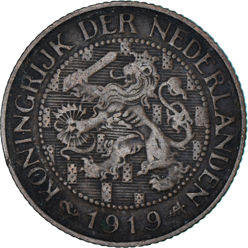 Coin, Netherlands, Cent, 1919