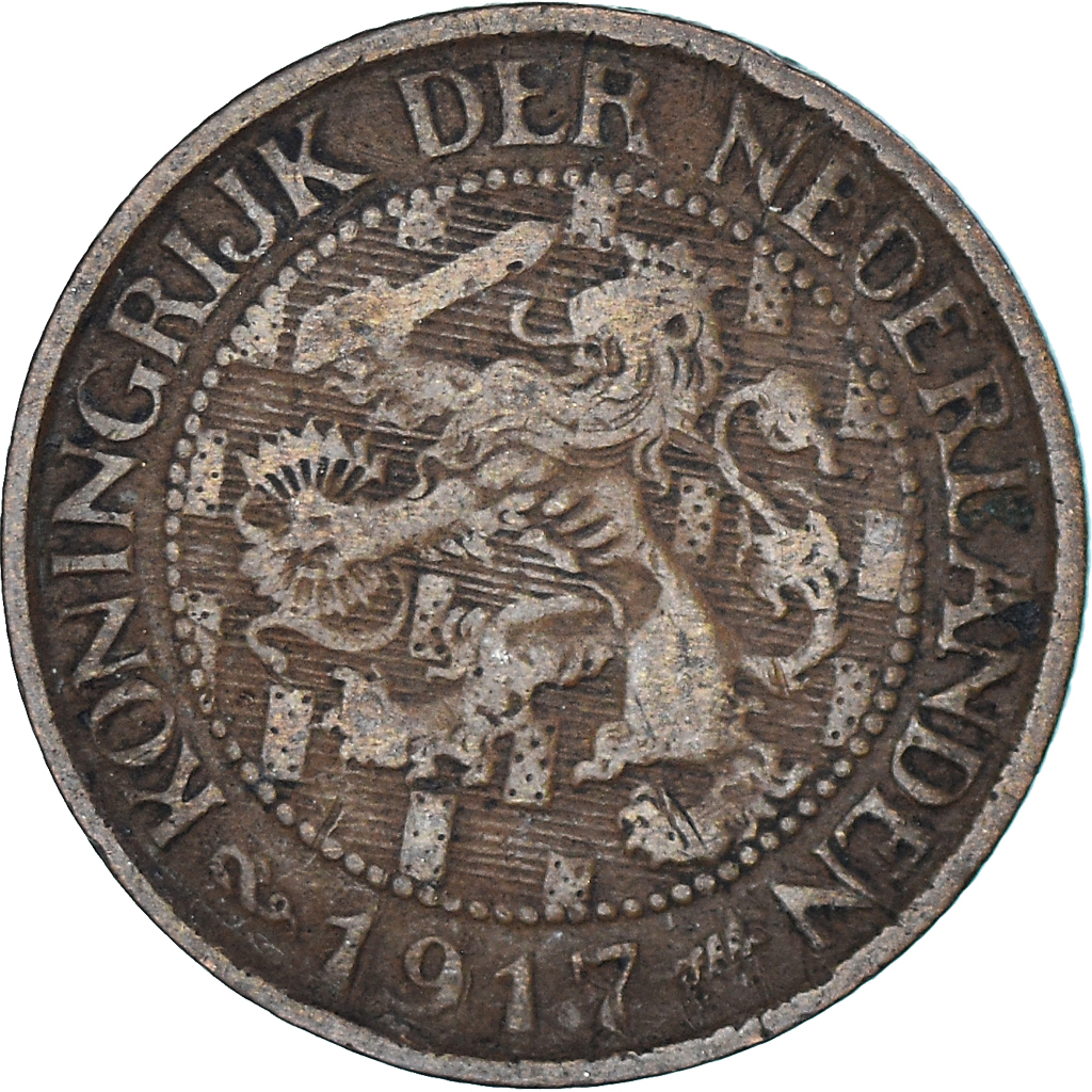 Coin, Netherlands, Cent, 1917