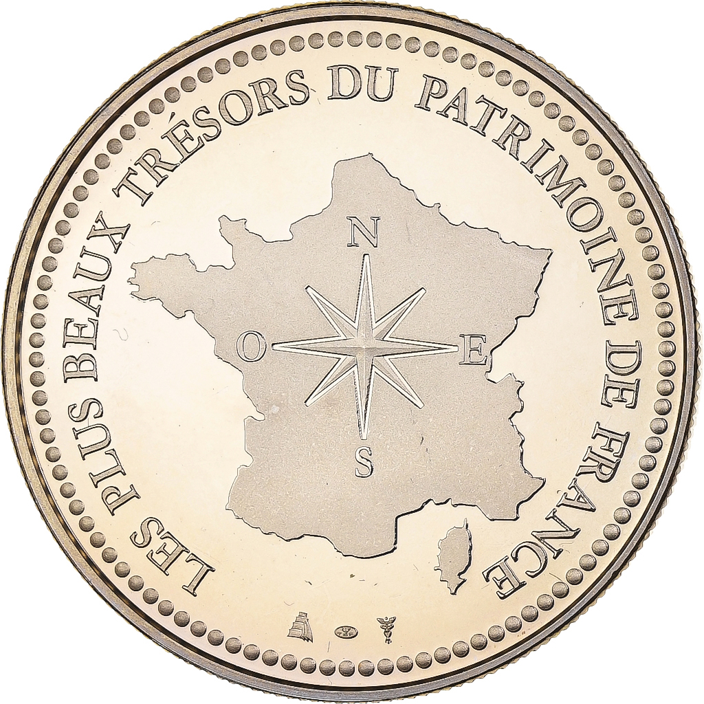 France, Medal, Château de Versailles, Utrecht, Copper-nickel, 