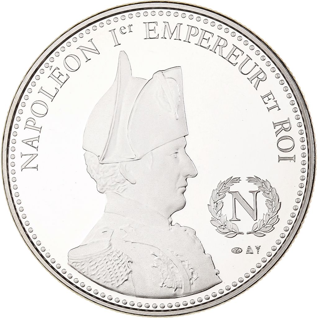 France, Medal, Napoleon I, Napoléon à Sainte-Hélène, Utrecht, Copper-nickel