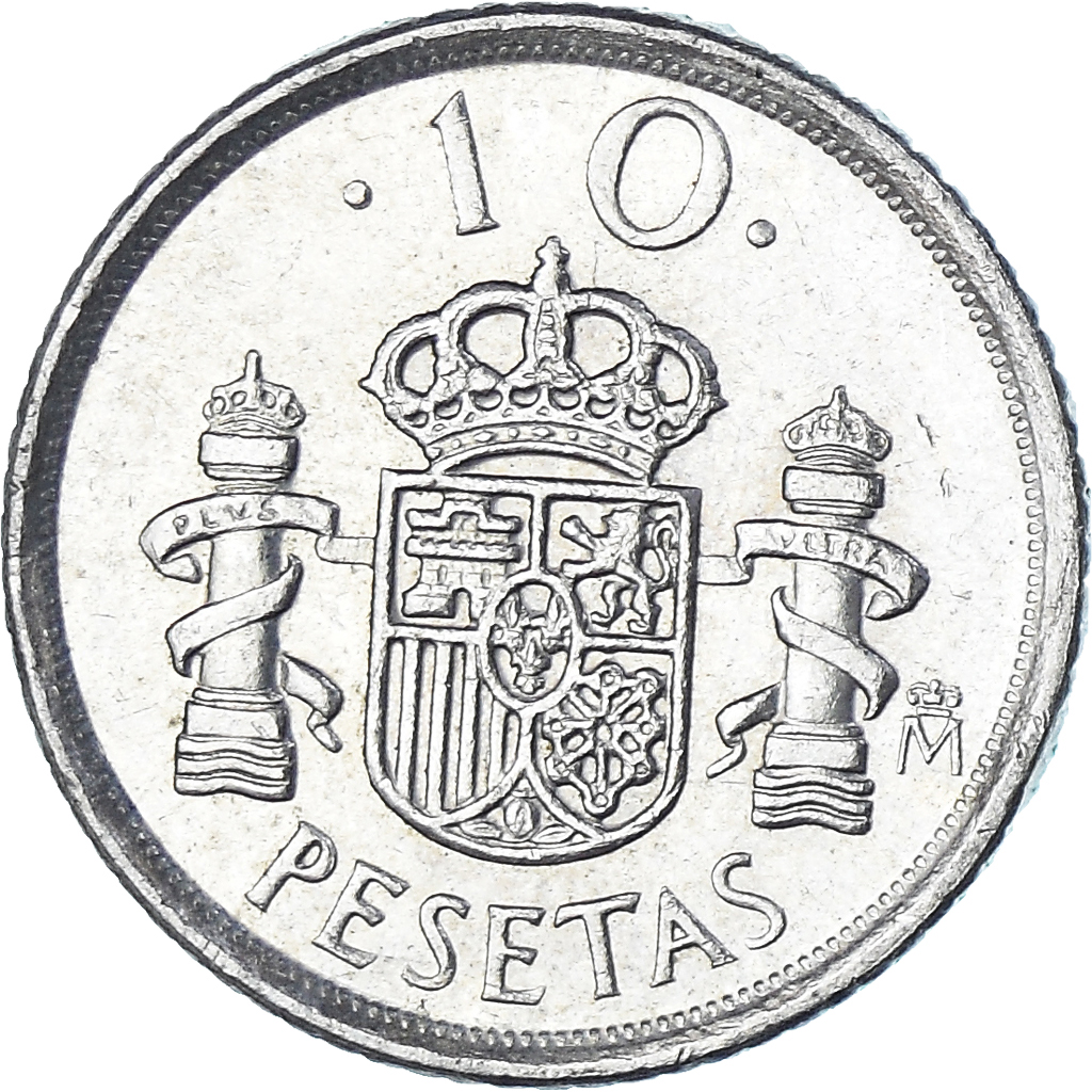 Coin, Spain, 10 Pesetas, 1999