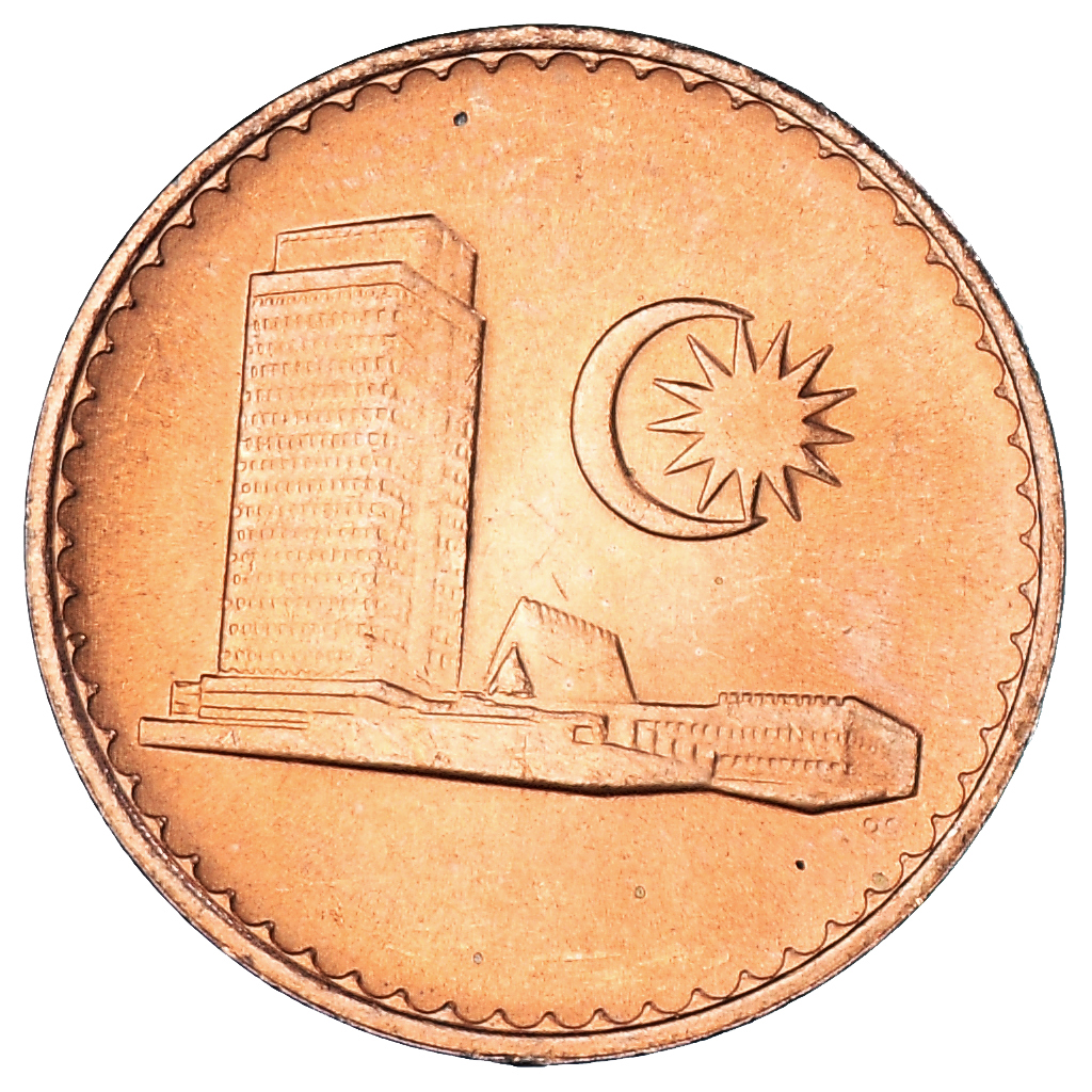 Coin, Malaysia, Sen, 1987