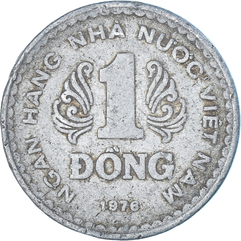 Coin, Vietnam, Dong, 1976