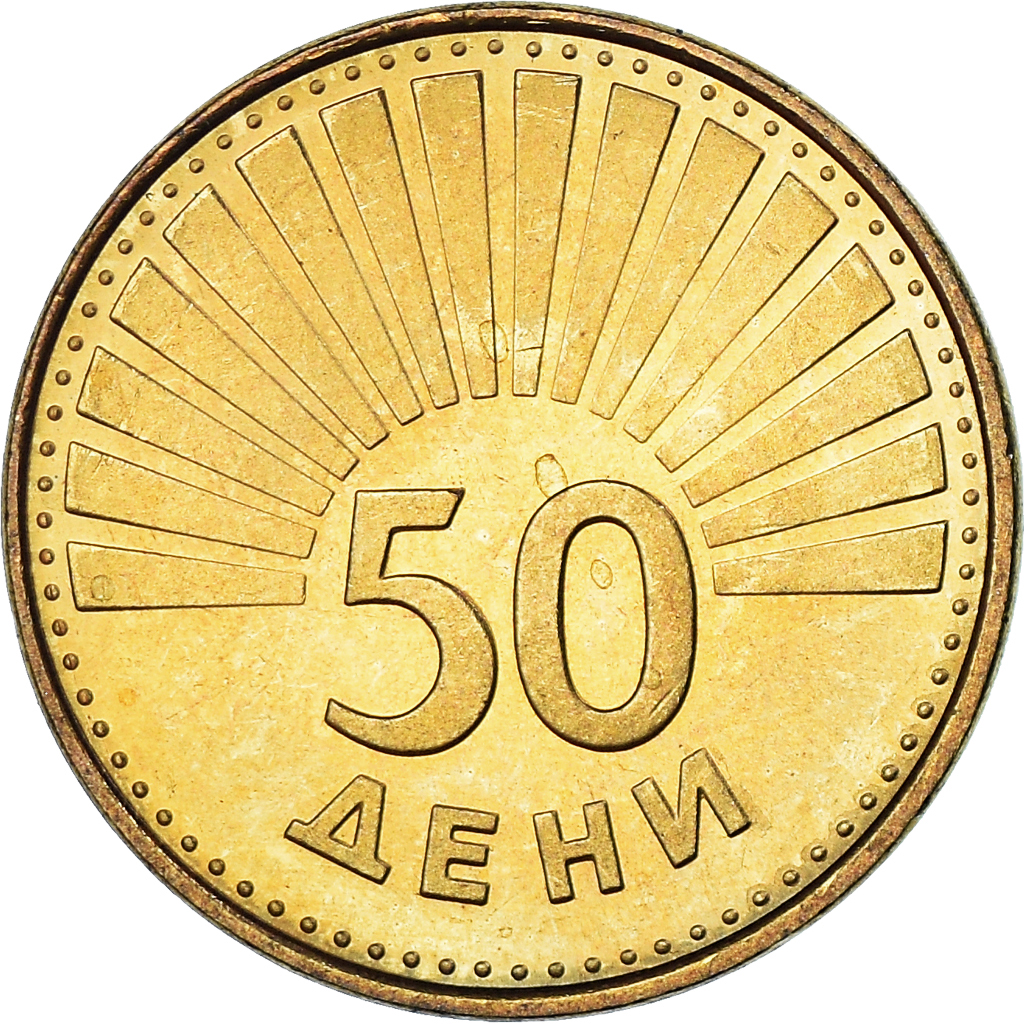 Macedonia, 50 Deni, 1993