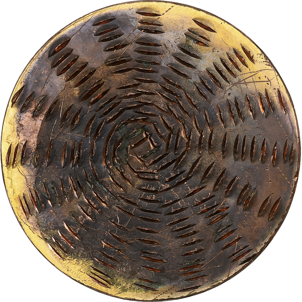 France, Medal, Kriegelstein, médaille de 1re classe, 1844-1849, Copper Gilt