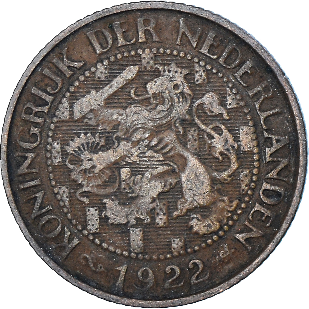 Coin, Netherlands, Cent, 1922