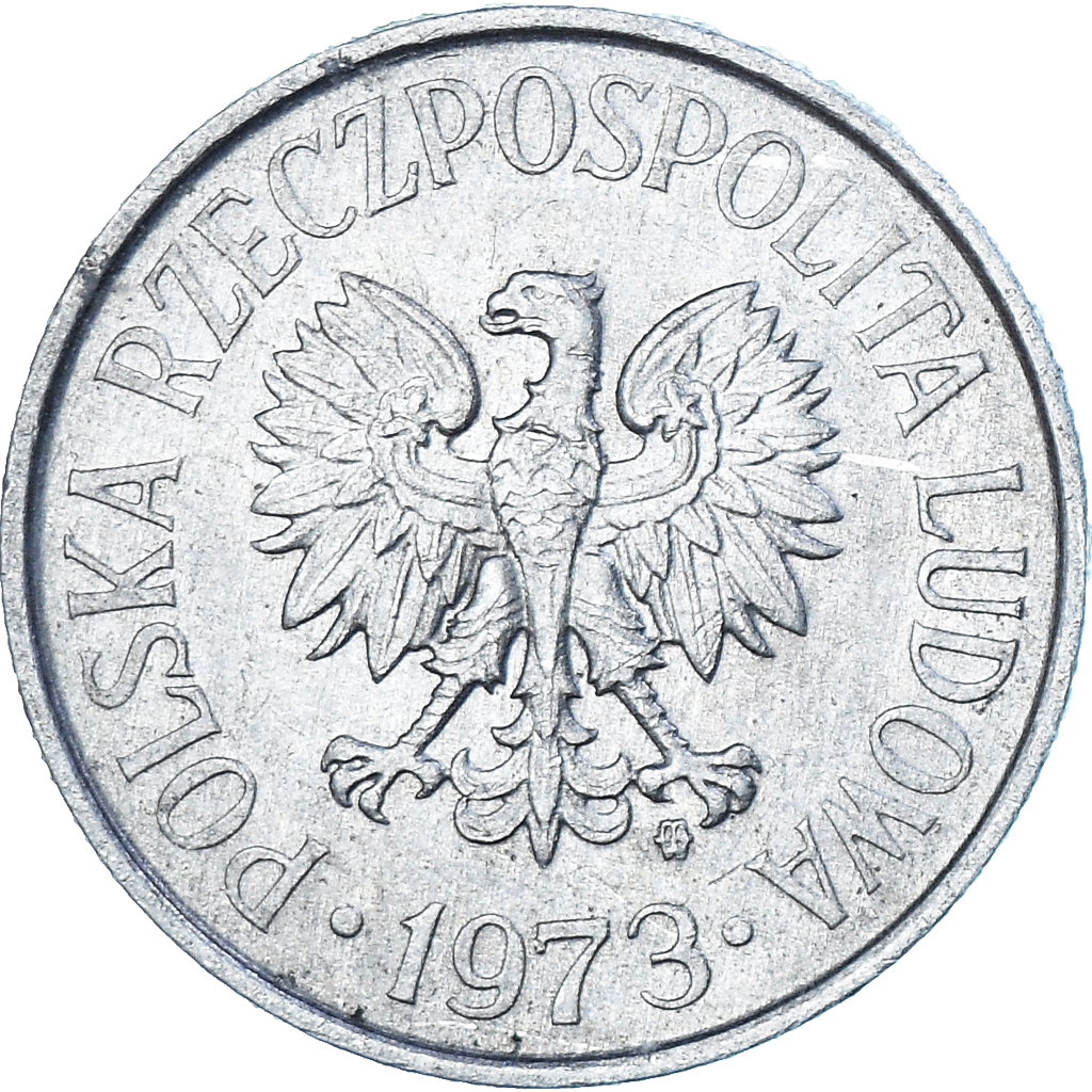 Coin, Poland, 50 Groszy, 1973
