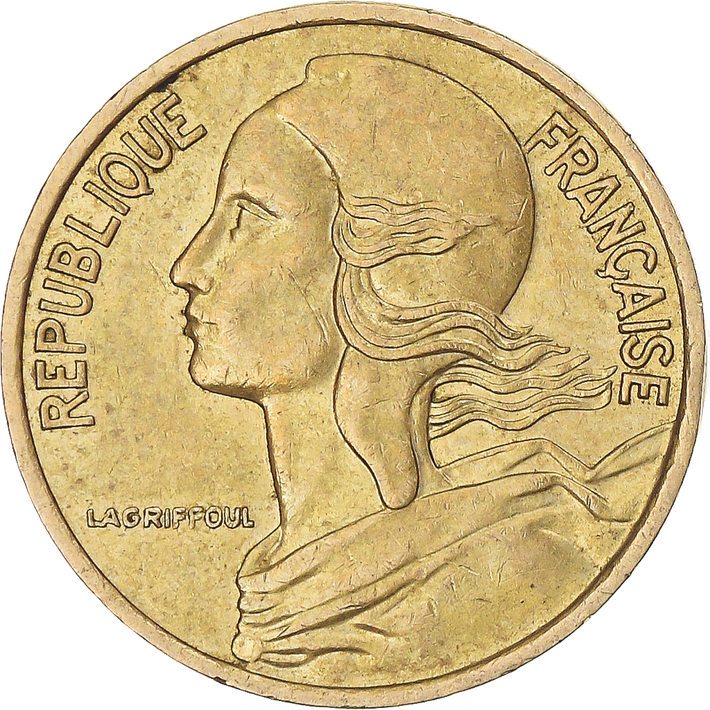 France, 5 Centimes, 1981