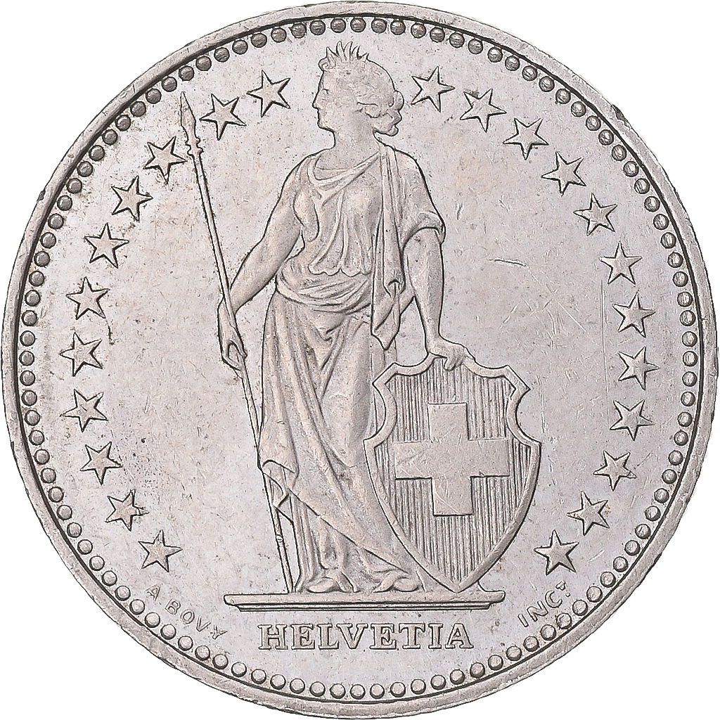 Switzerland, Franc, 1992