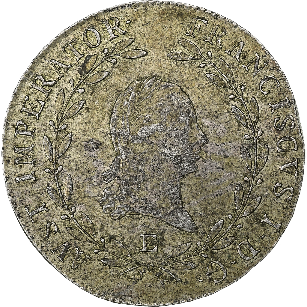 Austria, Franz I, 20 Kreuzer, 1818, Alba Iulia, Silver, , KM:2143