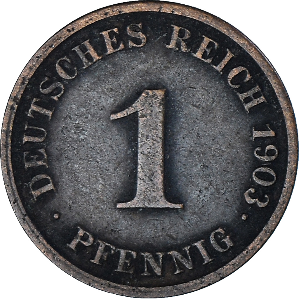 Germany, Pfennig, 1903