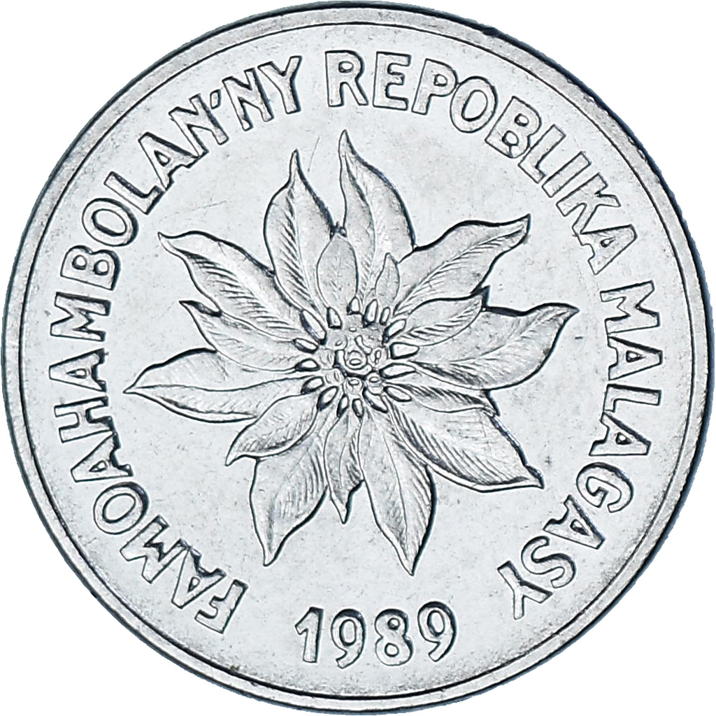 Madagascar, Franc, 1989