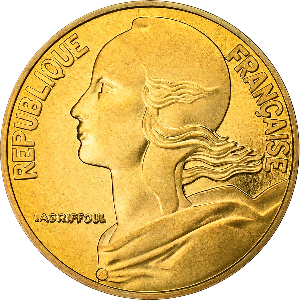 136604] France, 20 Centimes, Marianne, 1997, MDP, Proof