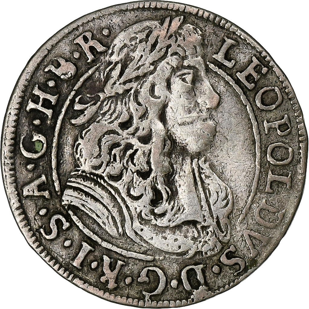 Austria, Leopold I, 3 Kreuzer, 1689, Hall, Silver, , KM:1245