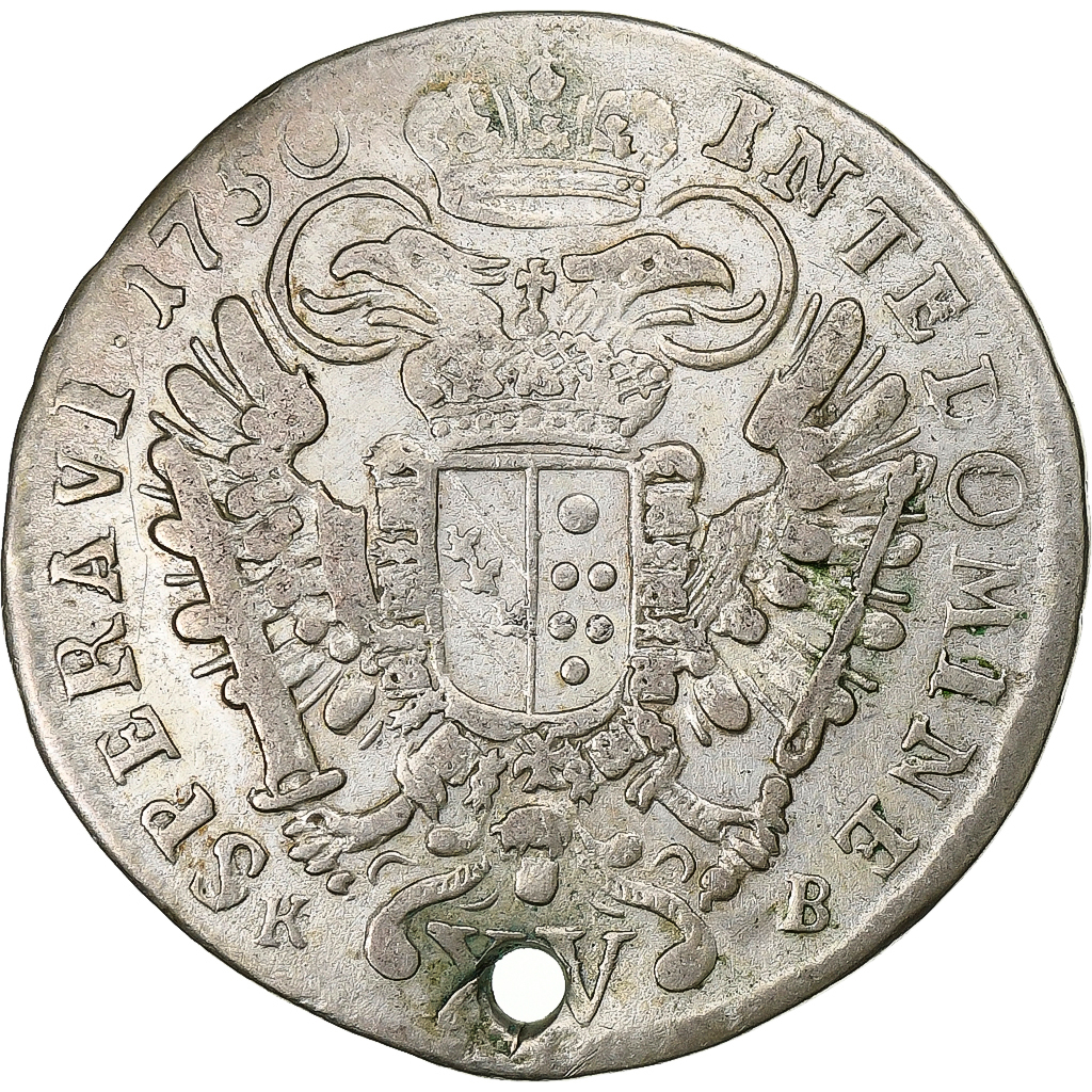 Austria, Franz I, 15 Kreuzer, 1750, Vienna, Silver, , KM:2025