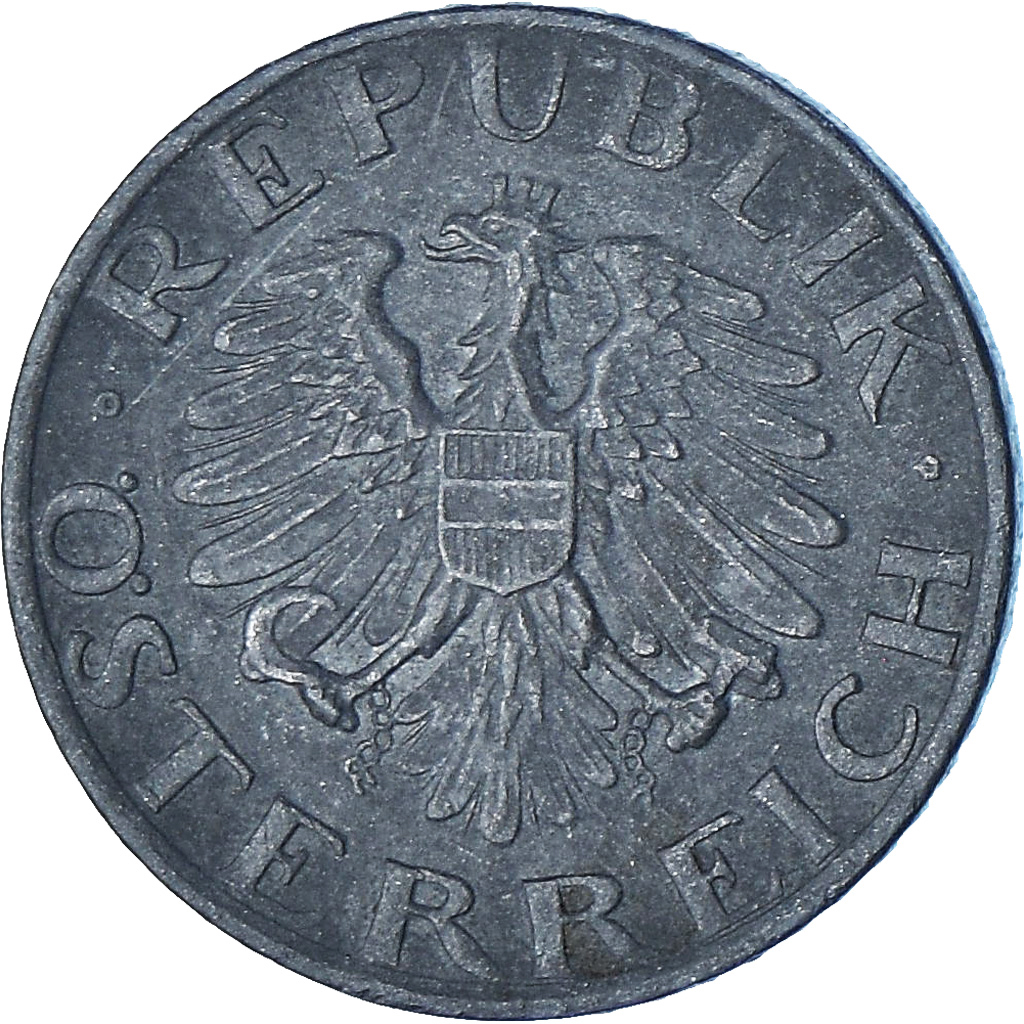 Austria, 5 Groschen, 1976