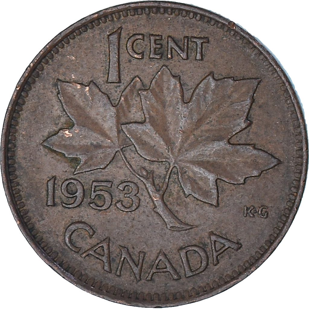 Canada, Cent, 1953