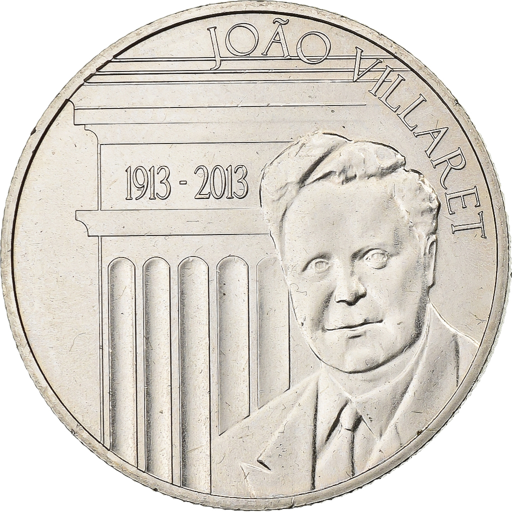 Portugal, 2,5 Euro, João Villaret, 2013, Lisbon, Cupronickel, VZ, KM:853