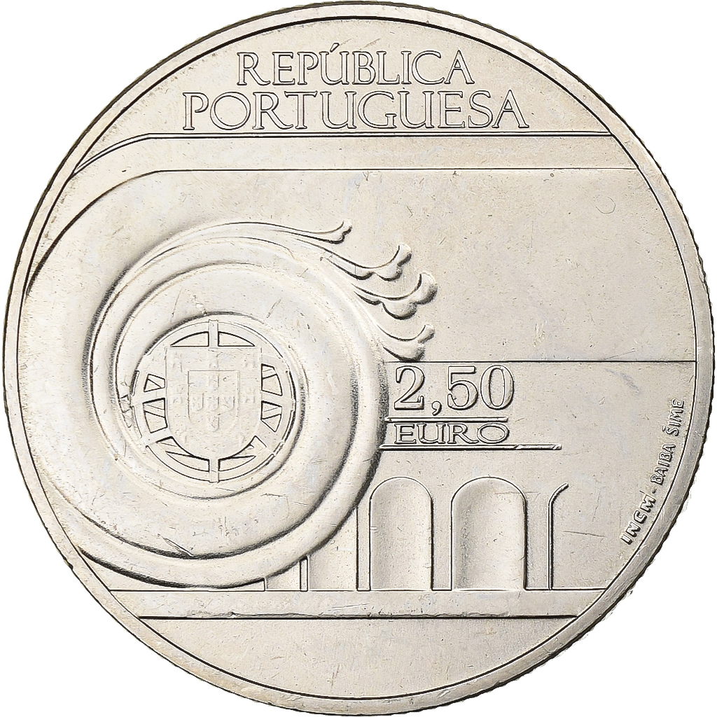 Portugal, 2,5 Euro, João Villaret, 2013, Lisbon, Cupronickel, VZ, KM:853