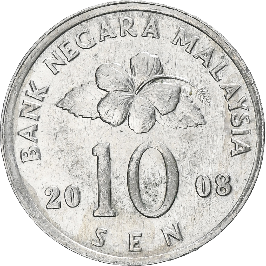 Malaysia, 10 Sen, 2008