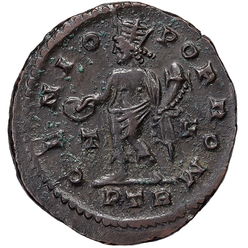 Licinius I, Æ Unit, 310-313, Trier, Bronze, , RIC:845b