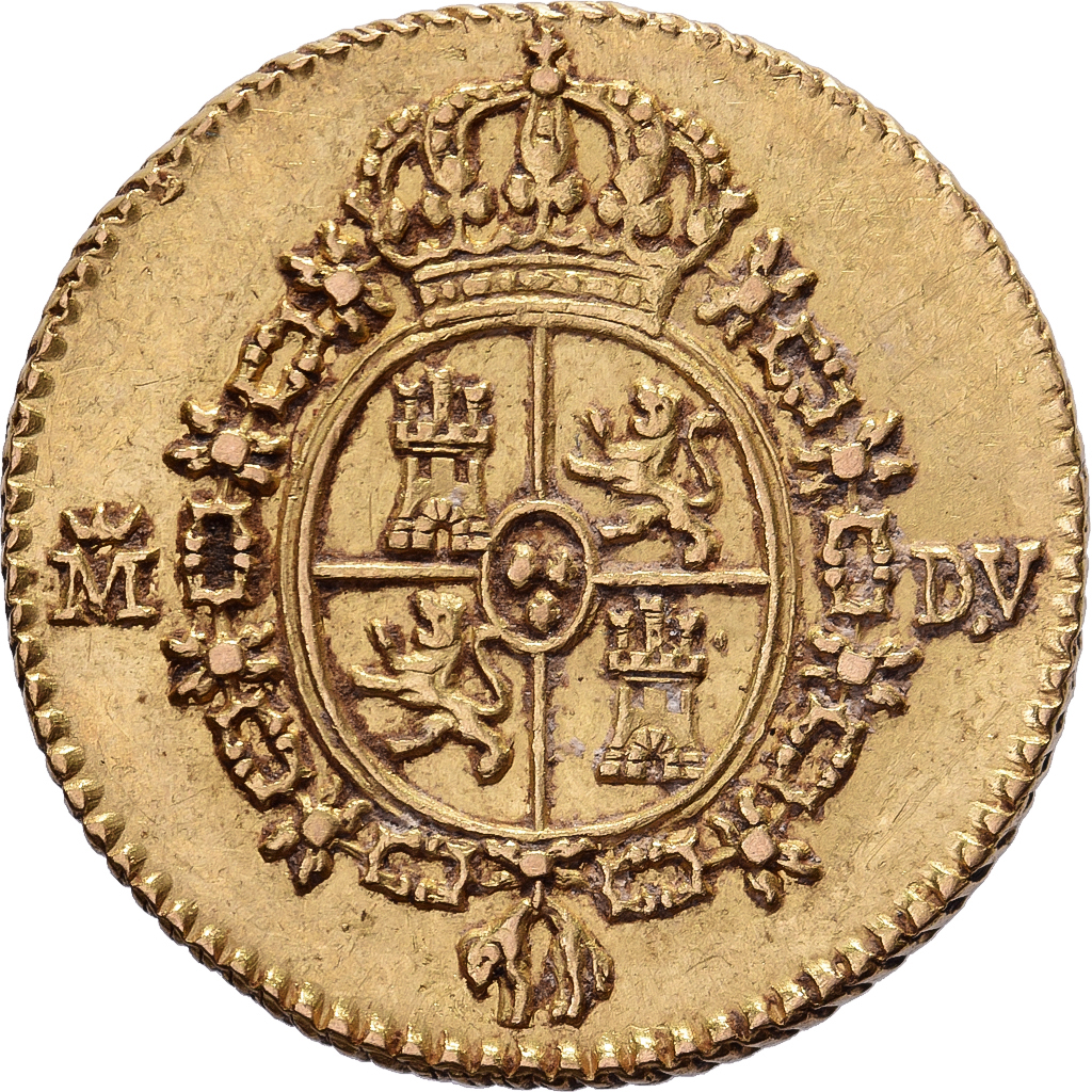 Spain, Charles III, 1/2 Escudo, 1786, Madrid, Gold, , KM:425