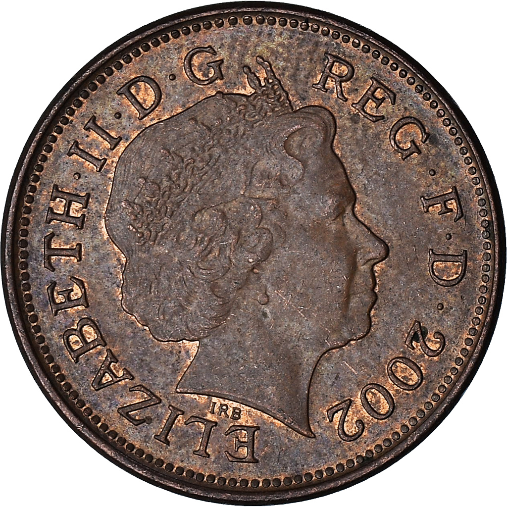 Great Britain, 2 Pence, 2002