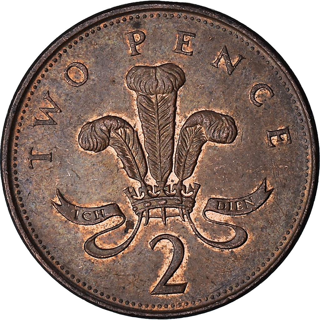 Great Britain, 2 Pence, 2002