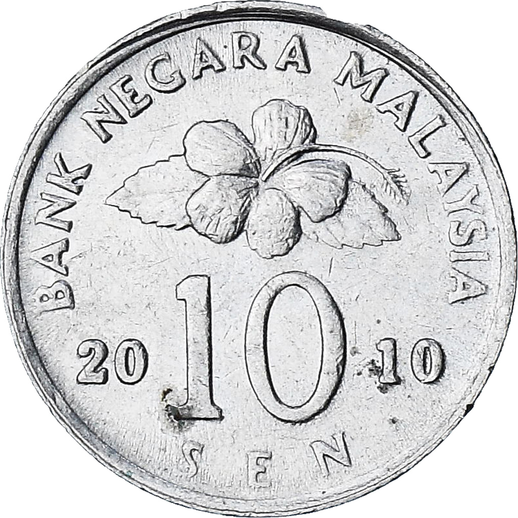Malaysia, 10 Sen, 2010