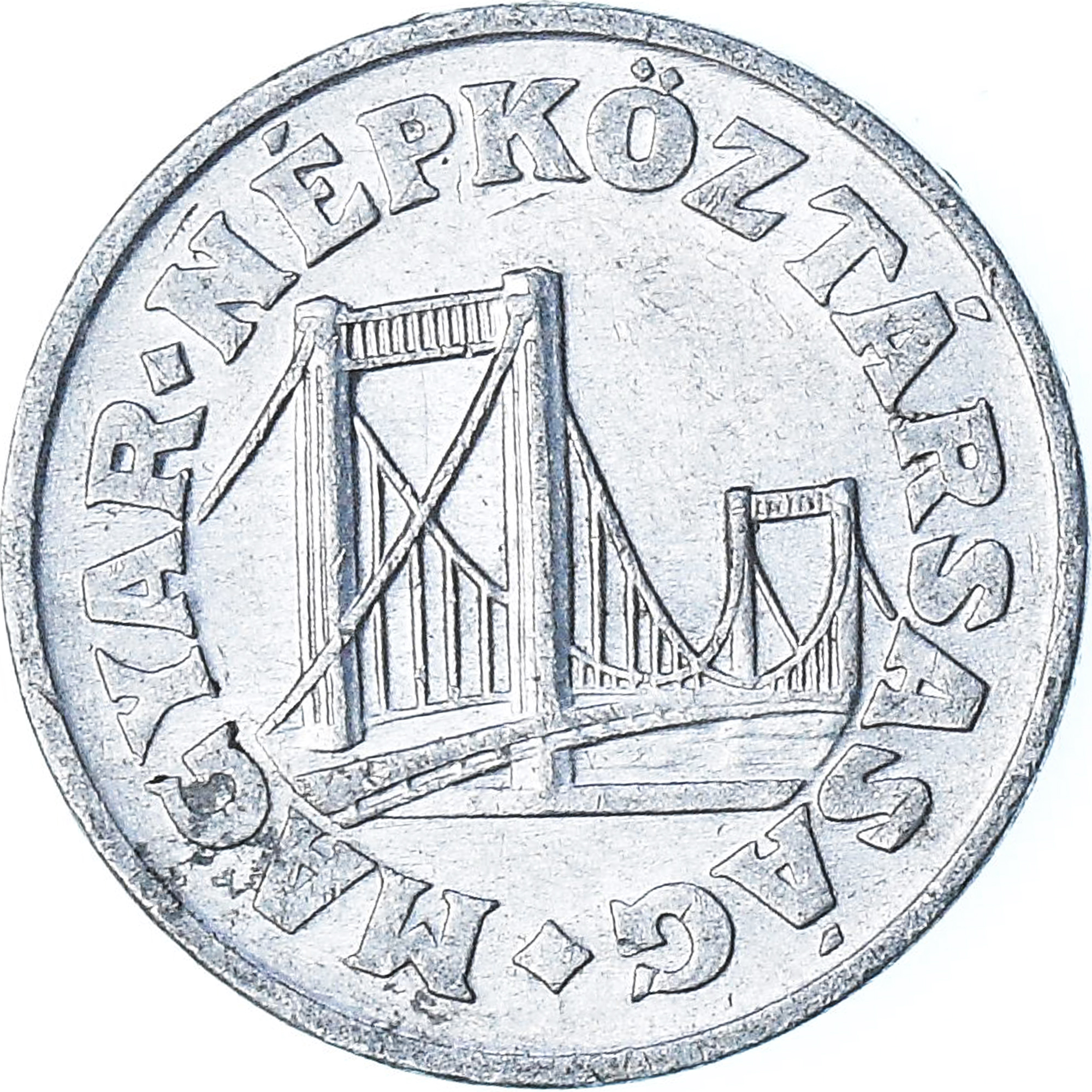 Hungary, 50 Fillér, 1986
