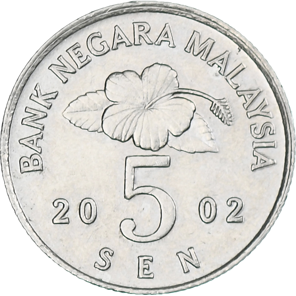 Malaysia, 5 Sen, 2002