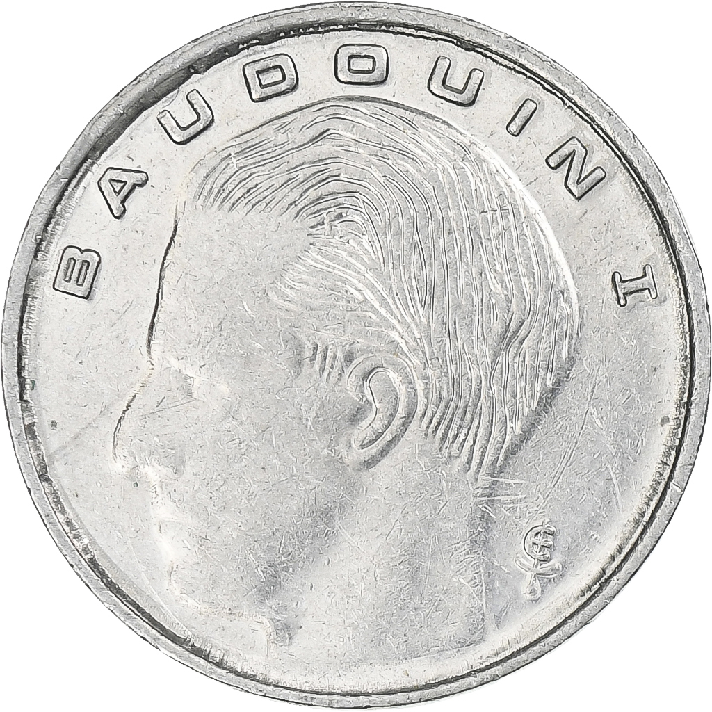 Belgium, Franc, 1991