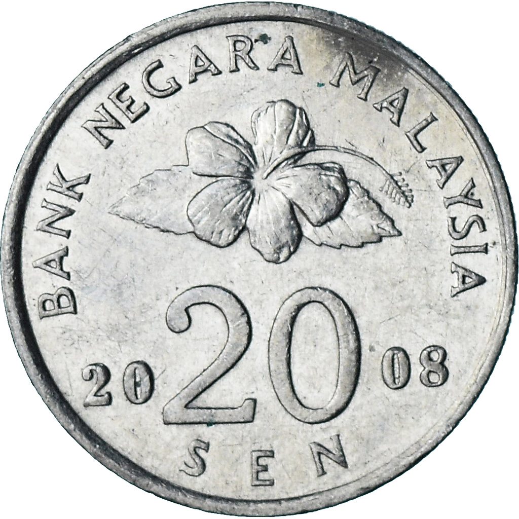 Malaysia, 20 Sen, 2008