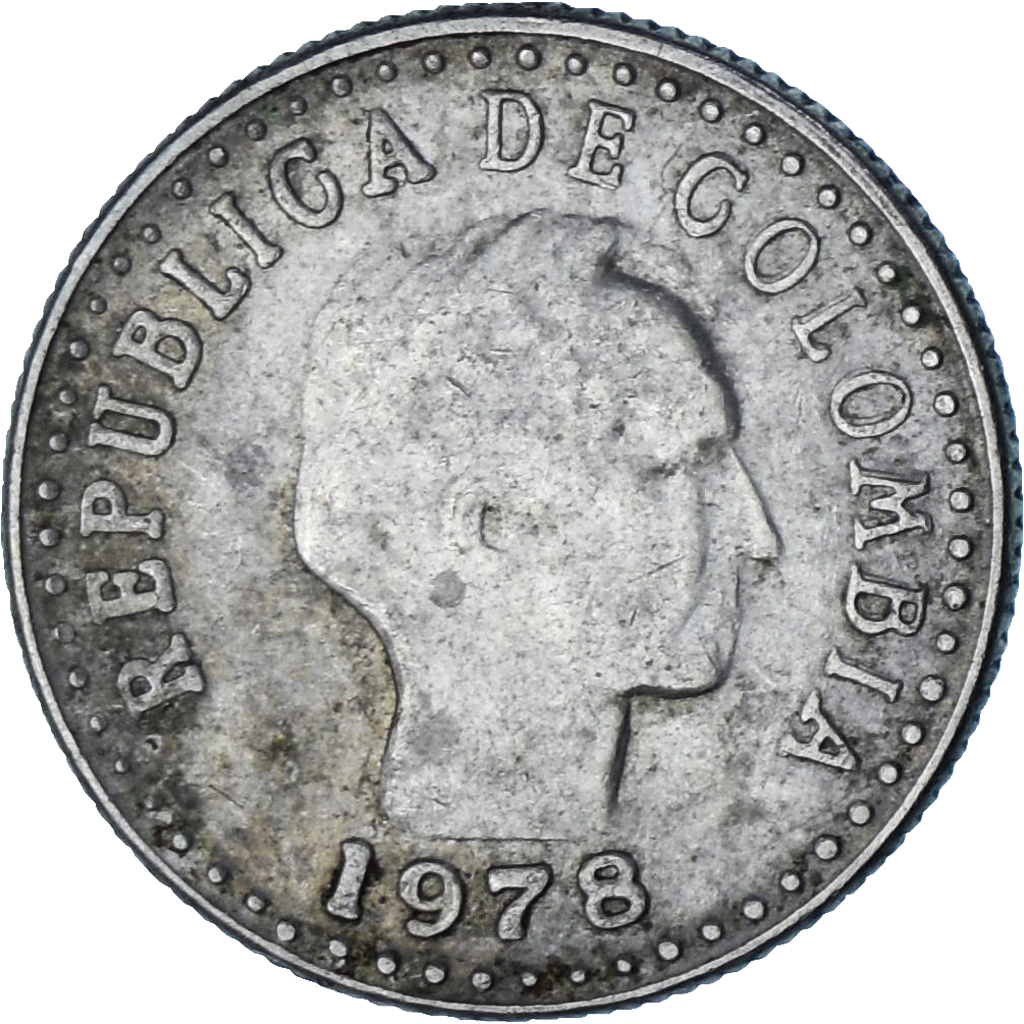 Colombia, 10 Centavos, 1978