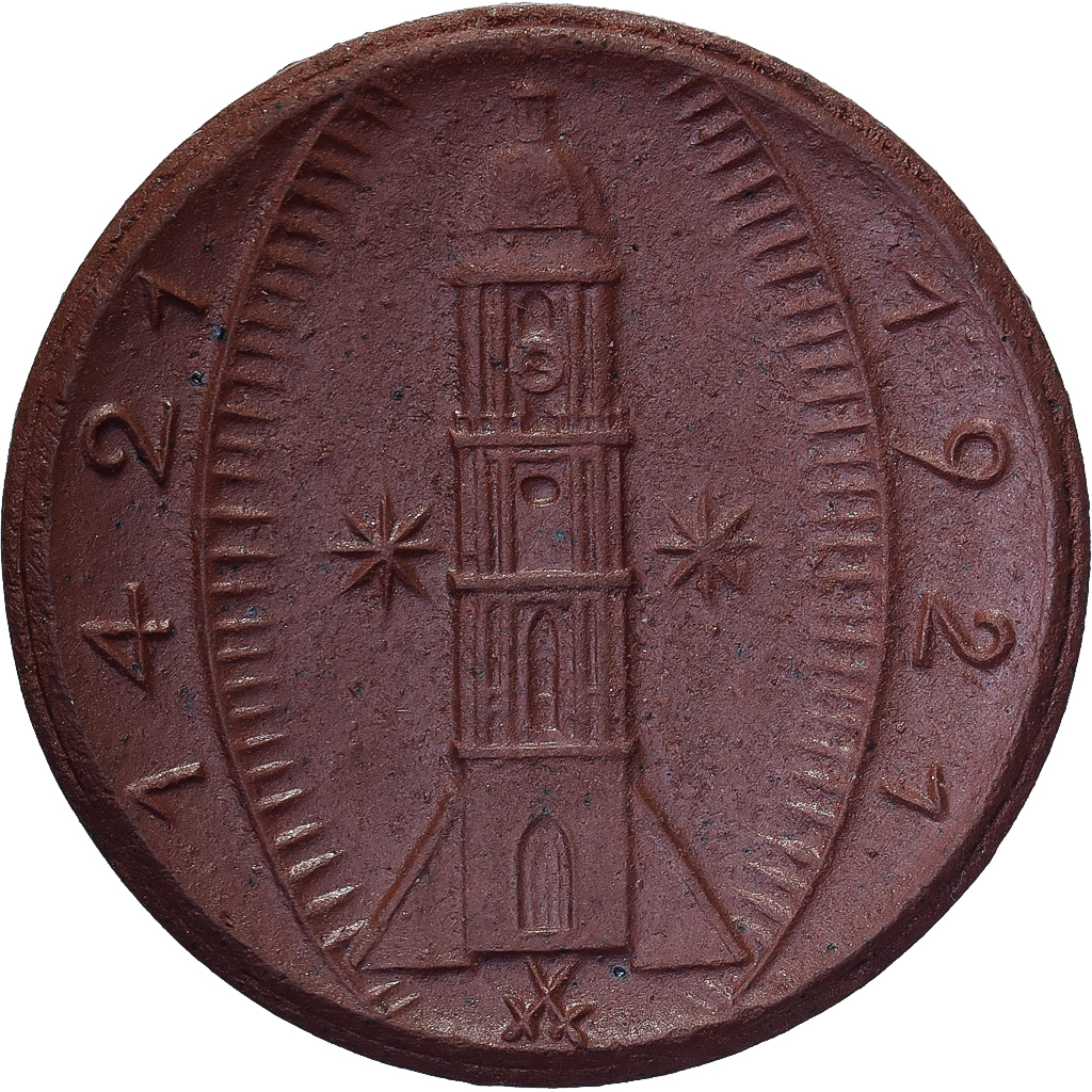Weimar Republic, Stadt Amberg, 25 Pfennig, 1921, , Porcelain