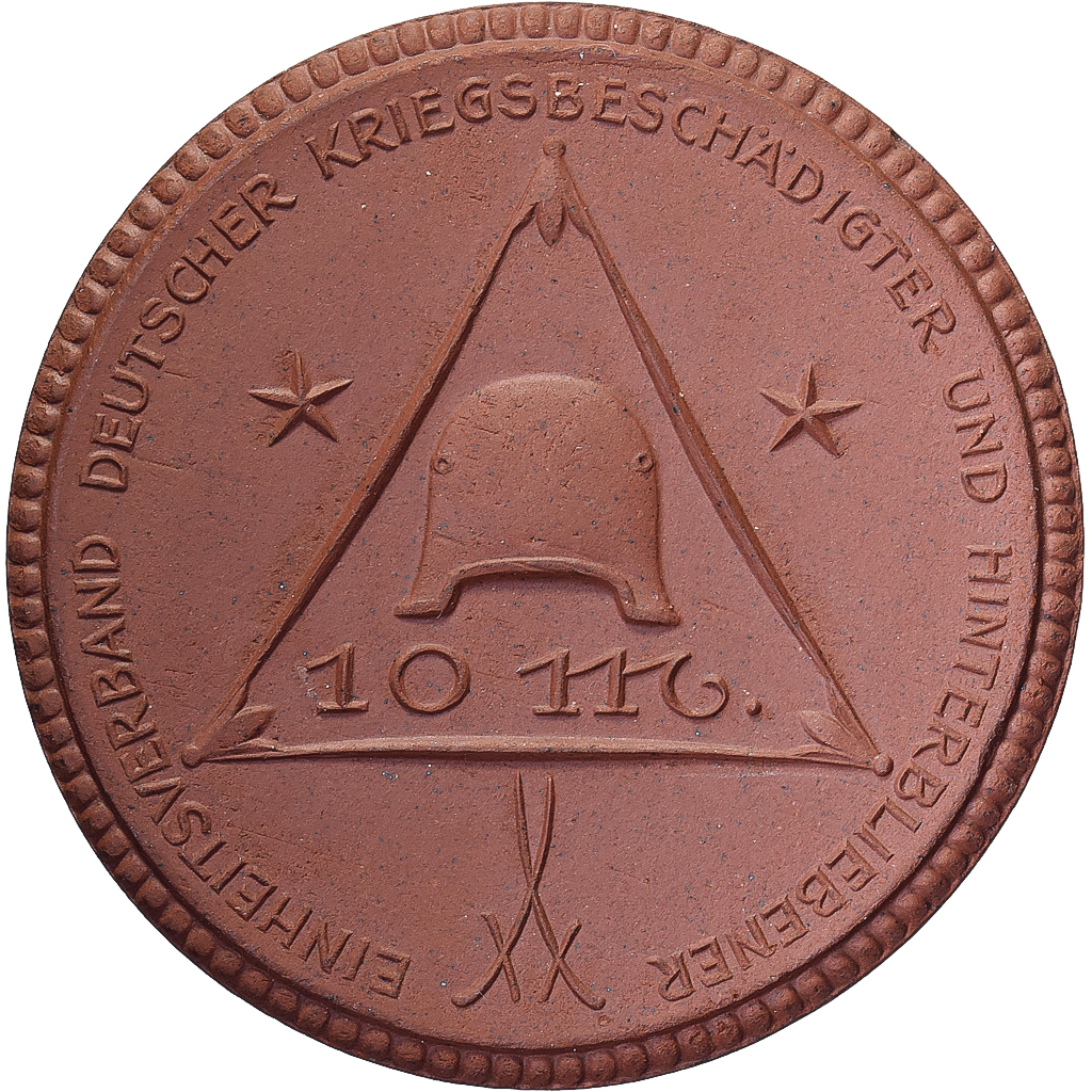 Weimar Republic, Berlin, 10 Mark, ND(1921), , Porcelain