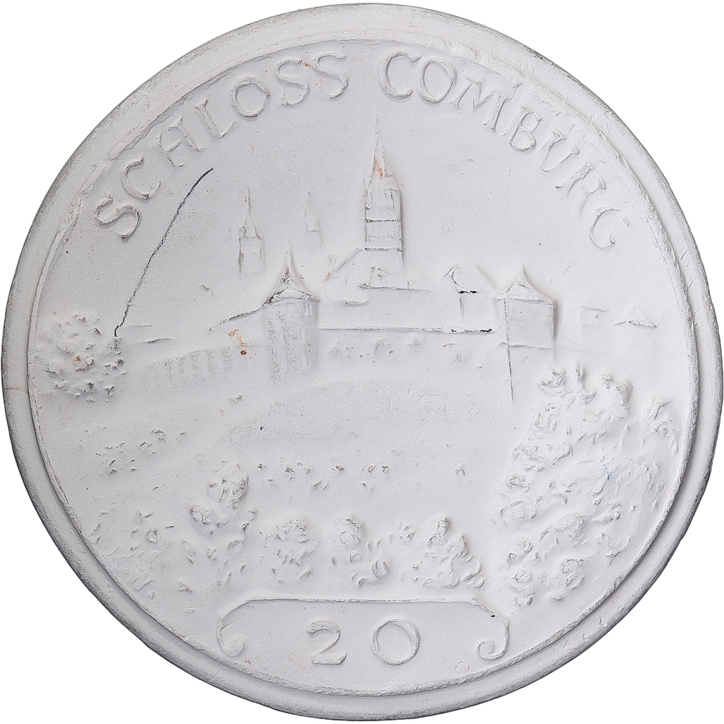Weimar Republic, Stadt Schwäbisch Hall, 20 Mark, 1922, , Porcelain