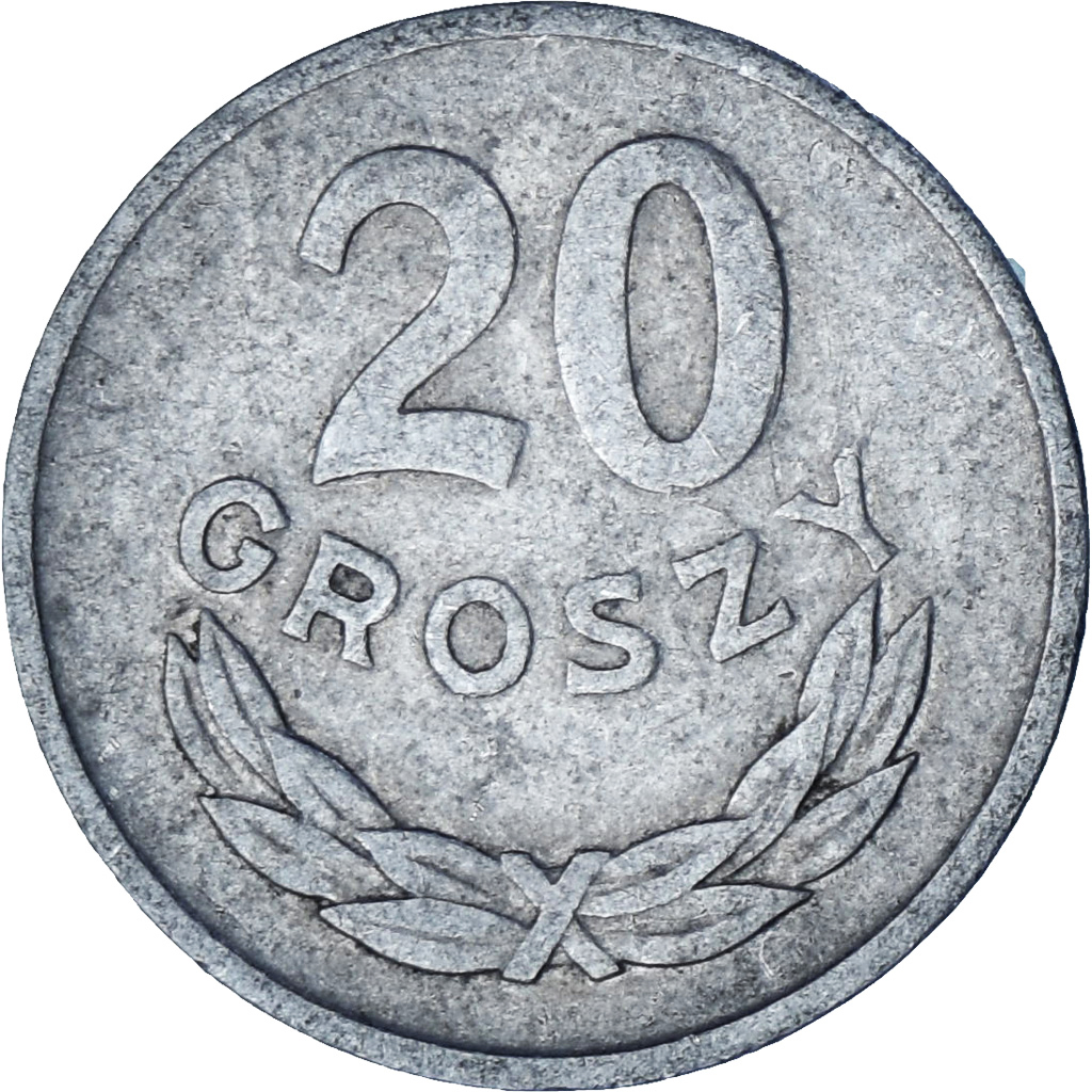Poland, 20 Groszy, 1962