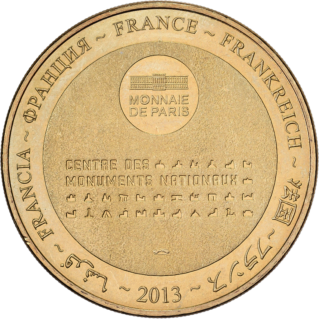 France, Medal, Site Mégalithique de Carnac, 2013, MDP, Copper-nickel