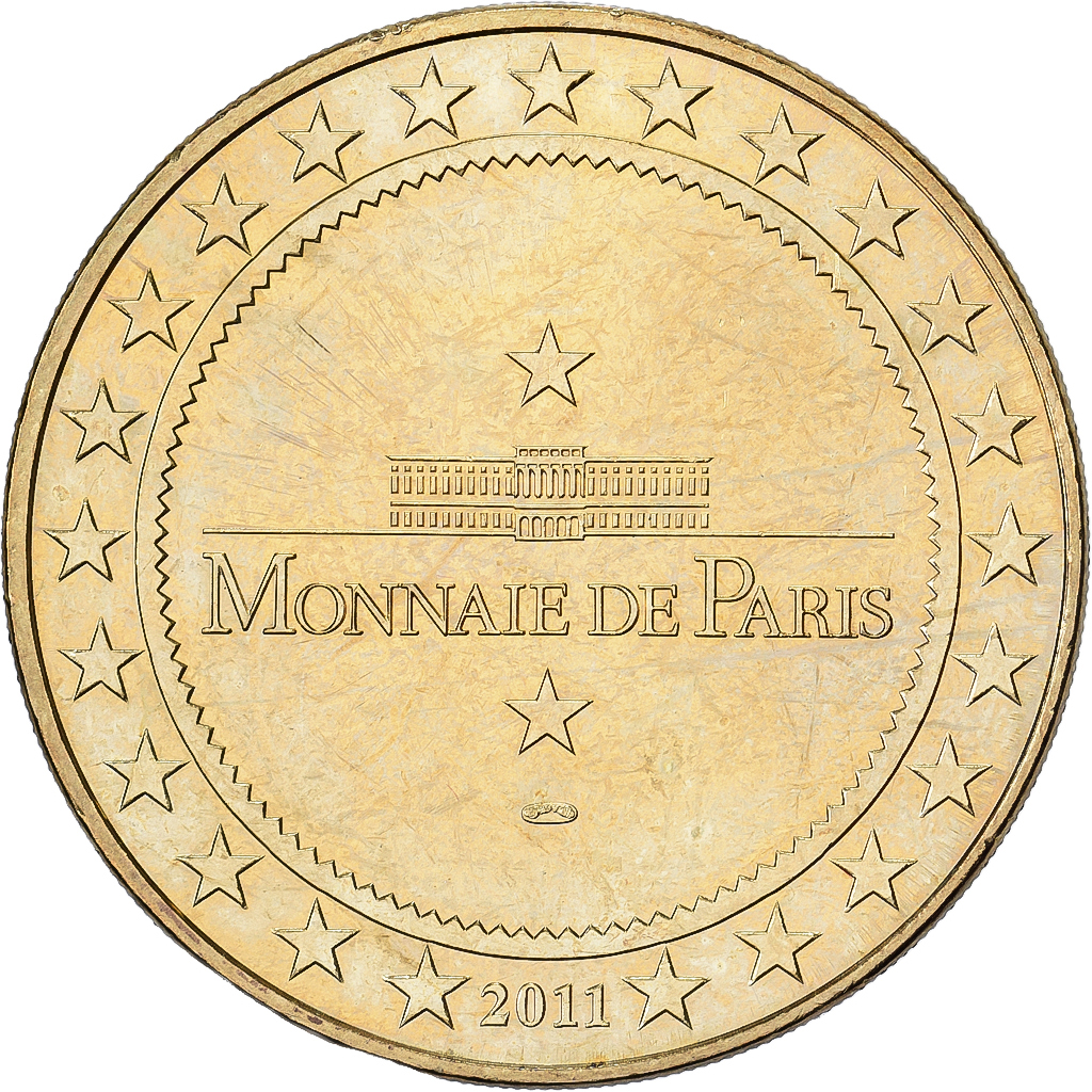 France, Medal, Marseille - La Parpaiolle, 2011, MDP, Copper-nickel Aluminium