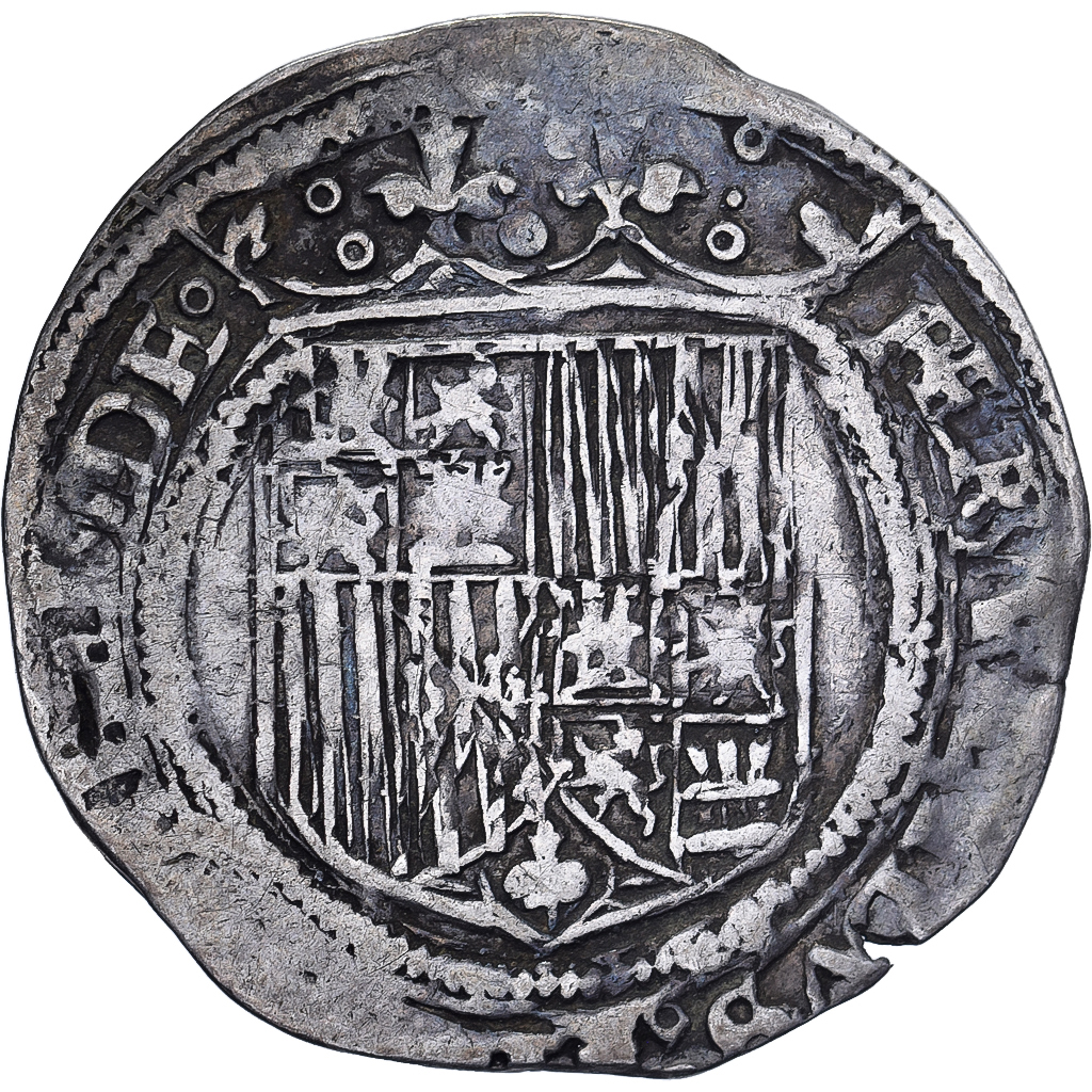 Spain, Ferdinand & Isabella, 1 Réal, 1497-1566, Seville, Silver, 