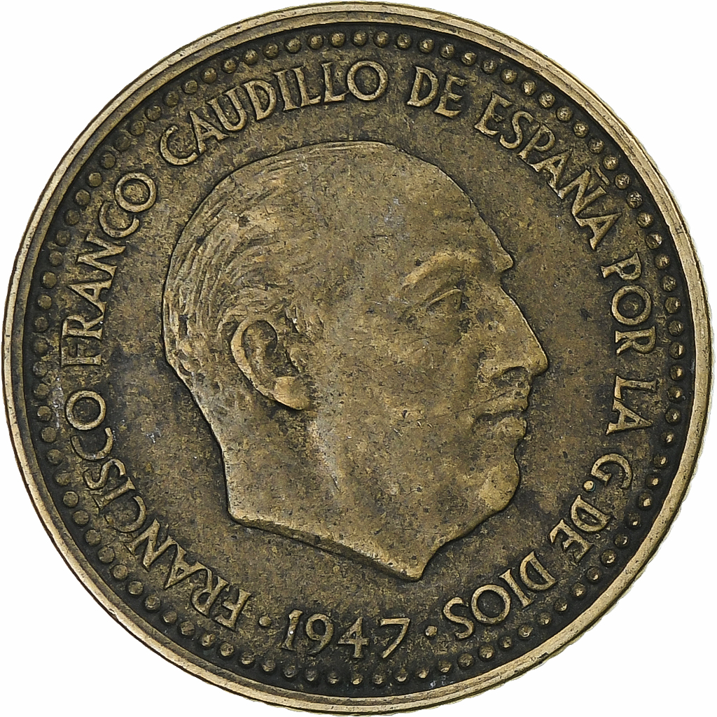 Spain, Peseta, 1951